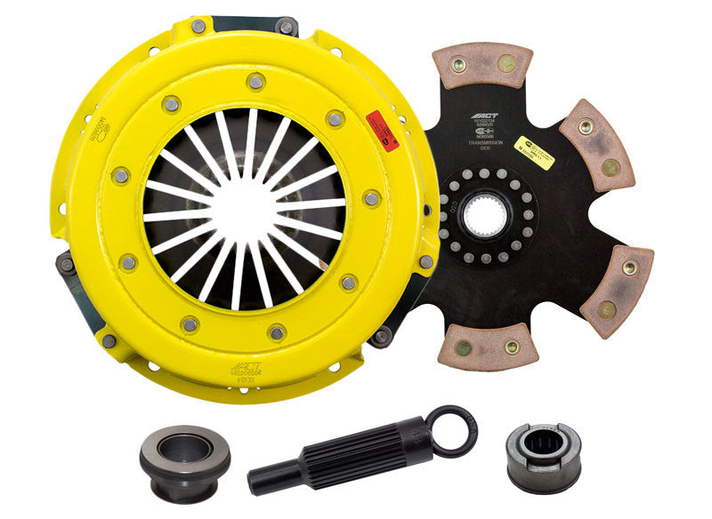 ACT 1993 Ford Mustang XT/Race Rigid 6 Pad Clutch Kit - FM4-XTR6