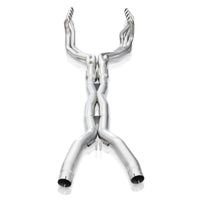 Stainless Works 2014-18 Corvette 6.2L Headers 2in Primaries w/ High-Flow Cats X-Pipe - C72CAT