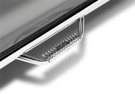 N-Fab SS Nerf Steps 16-17 Toyota Tacoma Access Cab 6ft Bed - Polished Stainless - 2in - T1678QC-SS