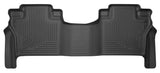 Husky Liners 2016 Nissan Titan XD Crew Cab WeatherBeater 2nd Row Black Floor Liners - 14601