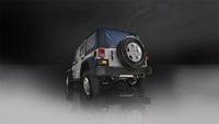 Corsa/dB Jeep 07-11 Wrangler 3.8L/12-14 Wrangler 3.6L Polished Sport Axle-Back Exhaust - 24412