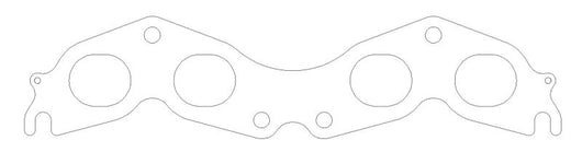 Cometic Toyota 3S-GTE/5SFE 89-97 .030 inch MLS Exhaust Gasket 1.690 inch X 1.415 inch Port - C4206-030