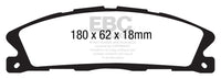 EBC 13+ Ford Explorer 3.5 Twin Turbo 4WD Greenstuff Front Brake Pads - DP61886
