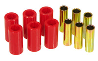 Prothane 55-75 Jeep CJ5/CJ6 Spring & Shackle Bushings - Red - 1-1001