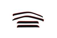 AVS 05-10 Jeep Grand Cherokee Ventvisor In-Channel Front & Rear Window Deflectors 4pc - Smoke - 194243