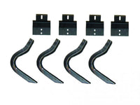 Lund 05-17 Nissan Frontier Crew Cab EZ Running Board Mounting Bracket Kit - Brite - 300061