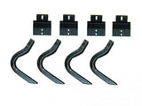 Lund 98-10 Ford Ranger SuperCab EZ Running Board Mounting Bracket Kit - Brite - 300020