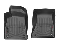 WeatherTech 2017+ Audi A4 Sedan Front FloorLiners - Black - 449371