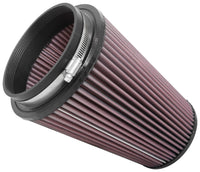 K&N Universal Clamp-On Air Filter 5in FLG / 6-1/2in B / 4-3/8in T / 8-3/4in H - RU-2815