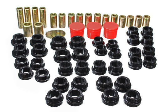Energy Suspension 02-09 350Z / 03-07 Infinity G35 Coupe Black Rear Control Arm Bushing Set - 7.3122G