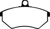 EBC 89-93 Volkswagen Corrado 1.8 Supercharged Greenstuff Front Brake Pads - DP2841/2