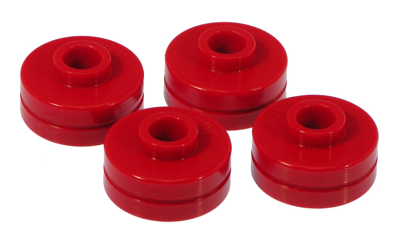 Prothane 97-04 Chevy Corvette Rear Spring Cushions - Red - 7-1025