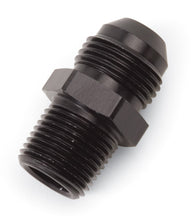 Russell Performance -6 AN to 3/8in NPT Straight Flare to Pipe (Black) - 660463