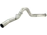 aFe MACHForce XP 5in DPF-Back Stainless Steel Exh Sys, No tip,Ford Diesel Trucks 11-14 V8-6.7L - 49-43055