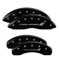 MGP 4 Caliper Covers Engraved Front & Rear SHO Red finish silver ch - 10128SSHORD