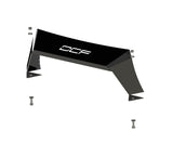 MBRP 07-15 Jeep Wrangler JK Formed Front Light Bar Kit for OCF Bumper - Black Coated - 182766
