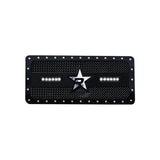 RBP RX-3 Midnight Edition Black LED Bar Grille (Studded) 07-17 Jeep JK Wrangler (All Models) - RBP-967483