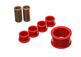 Energy Suspension 02-09 Nissan 350Z / 03-07 Infinity G35 Coupe Red Rack and Pinion Bushing Set - 7.10105R