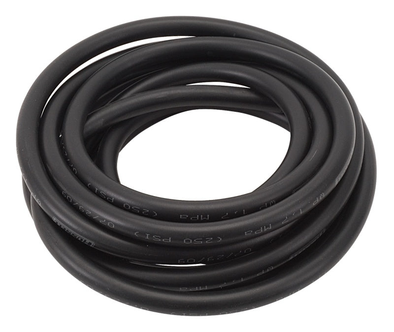 Russell Performance -8 AN Twist-Lok Hose (Black) (Pre-Packaged 15 Foot Roll) - 634193