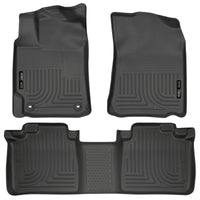 Husky Liners 2012 Toyota Camry WeatherBeater Combo Black Floor Liners - 98901