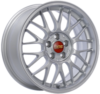 BBS RG-F 16x7 5x100 ET35 Sport Silver Wheel -70mm PFS/Clip Required - RG383SK