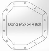 aFe Power Pro Ser Rear Diff Cover Black w/Mach Fins 2017 Ford Diesel Trucks V8-6.7L(td) Dana M275-14 - 46-70352