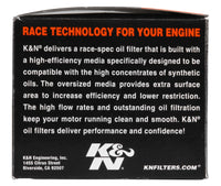 K&N Oil Filter 2.688in Height x 3.031in OD Powersports - Canister - KN-184