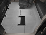 WeatherTech 14-16 Land Rover-Range Rover Rear FloorLiner - Grey Long Wheelbase w/ 2nd Row Console - 464805