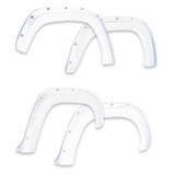 EGR 14+ Chev Silverado 6-8ft Bed Bolt-On Look Color Match Fender Flares - Set - Summit White - 791574-GAZ