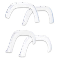 EGR 14+ Chev Silverado 6-8ft Bed Bolt-On Look Color Match Fender Flares - Set - Summit White - 791574-GAZ