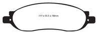 EBC 05-07 Ford F250 (inc Super Duty) 5.4 (2WD) Yellowstuff Rear Brake Pads - DP41778R