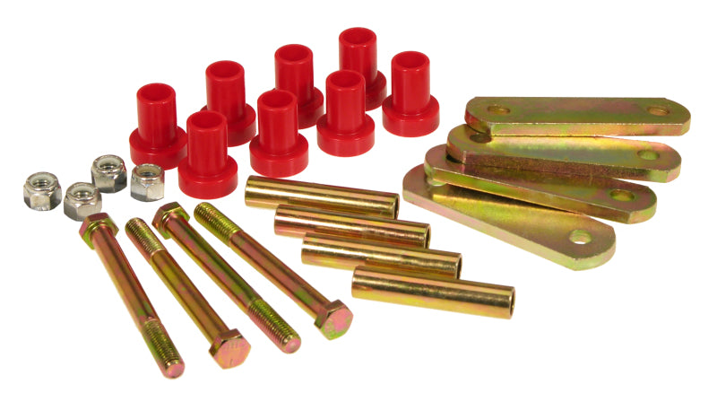Prothane 63-74 Chrysler A Body HD Shackle Bushings - Red - 4-805
