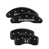 MGP 4 Caliper Covers Engraved Front & Rear MGP Red finish silver ch - 54010SMGPRD