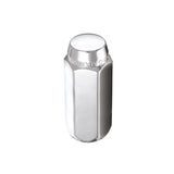 McGard Hex Lug Nut (Cone Seat / Duplex) M14X2.0 / 13/16 Hex / 2.25in. Length (4-Pack) - Chrome - 64020