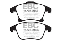 EBC 13+ Ford Fusion 1.6 Turbo Yellowstuff Front Brake Pads - DP42159R