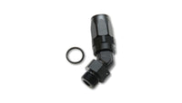 Vibrant Male -6AN 45 Degree Hose End Fitting - 9/16-18 Thread (6) - 24402