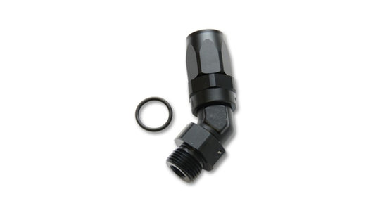 Vibrant Male -8AN 45 Degree Hose End Fitting - 7/8-14 Thread (10) - 24406