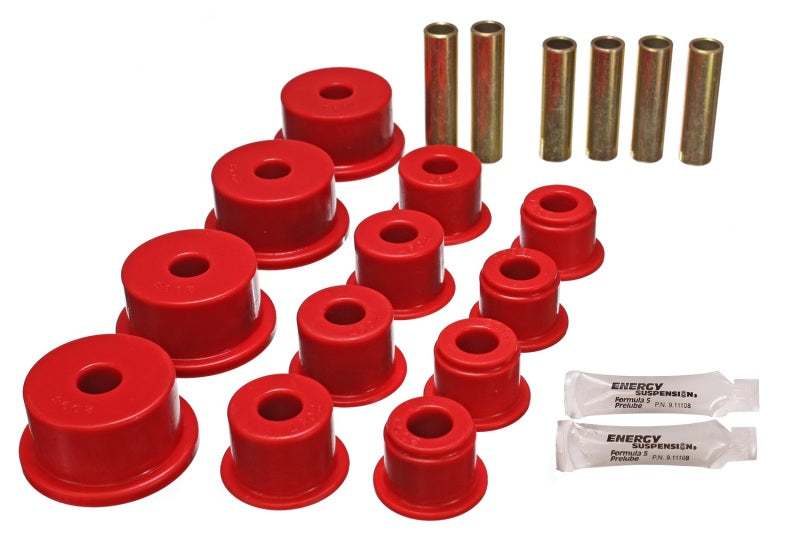 Energy Suspension Jeep/Cheroke/Comanche Sprg Bsh - Red - 2.2109R