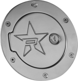 RBP RX-2 Locking Fuel Door 97-06 Jeep Wrangler TJ - Polished Aluminum - RBP-6031PL-RX2