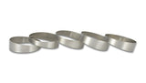 Vibrant 3in O.D. Titanium Pie Cuts - Set of 5 - 13274