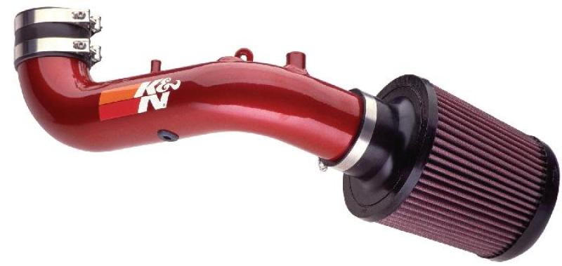 K&N 02 Honda Civic Si Red Typhoon Short Ram Intake - 69-1009TR