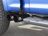 aFe Rebel Exhausts 3in SS Cat-Back 15-16 Ford F-150 EcoBoost V6 2.7/3.5L V8 5.0L w/ Black Tips - 49-43081-B