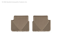 WeatherTech 09-13 Toyota Corolla Rear Rubber Mats - Tan - W80TN