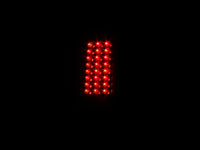 ANZO 2008-2015 Ford F-250 LED Taillights Black - 311127