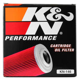 K&N Yamaha 3.969in OD x 1.531in H Oil Filter - KN-146
