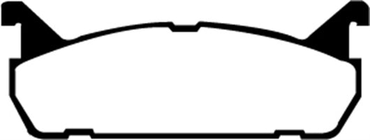 EBC 91-96 Ford Escort 1.8 Greenstuff Rear Brake Pads - DP2828