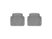 WeatherTech 99 BMW M3 Convertible Rear Rubber Mats - Grey - W50GR
