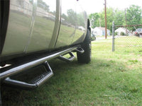 N-Fab Nerf Step 07-13 Chevy-GMC 2500/3500 Ext. Cab 8ft Bed - Gloss Black - Bed Access - 3in - C07105QC-6