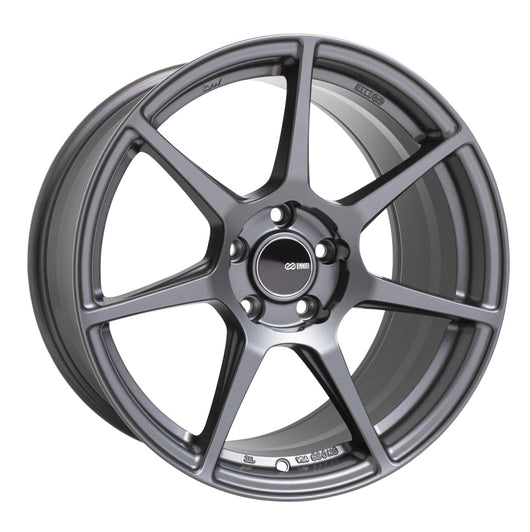 Enkei TFR 19x8.5 5x114.3 45mm Offset 72.6 Bore Diameter Gunmetal Wheel - 516-985-6545GM