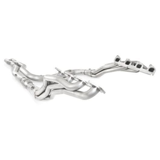 Stainless Works 2010-14 Ford F-150 Raptor 1-7/8in Primaries 3in High-Flow Cats X-Pipe - FTR10HCAT
